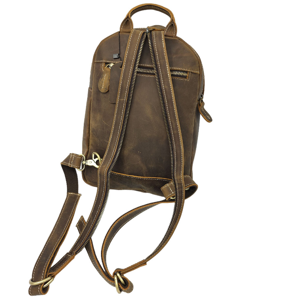 Step-by-Step Leather Sling Backpack