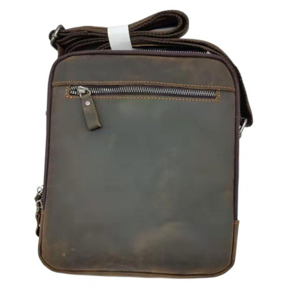 Step-by-Step Travel Leather Messenger Bag