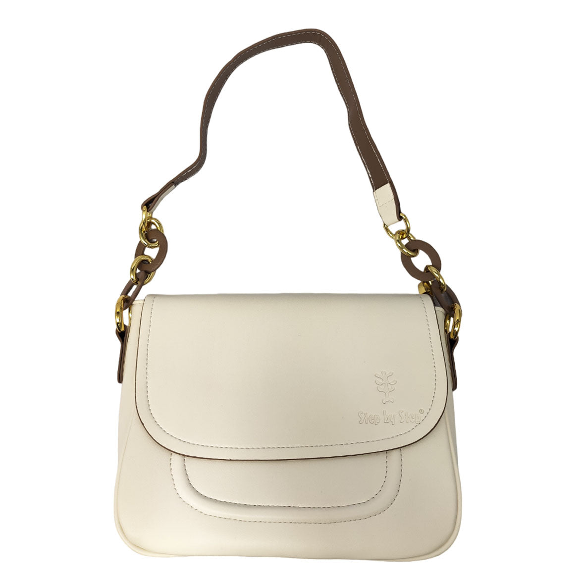 Cream designer clutch bag store