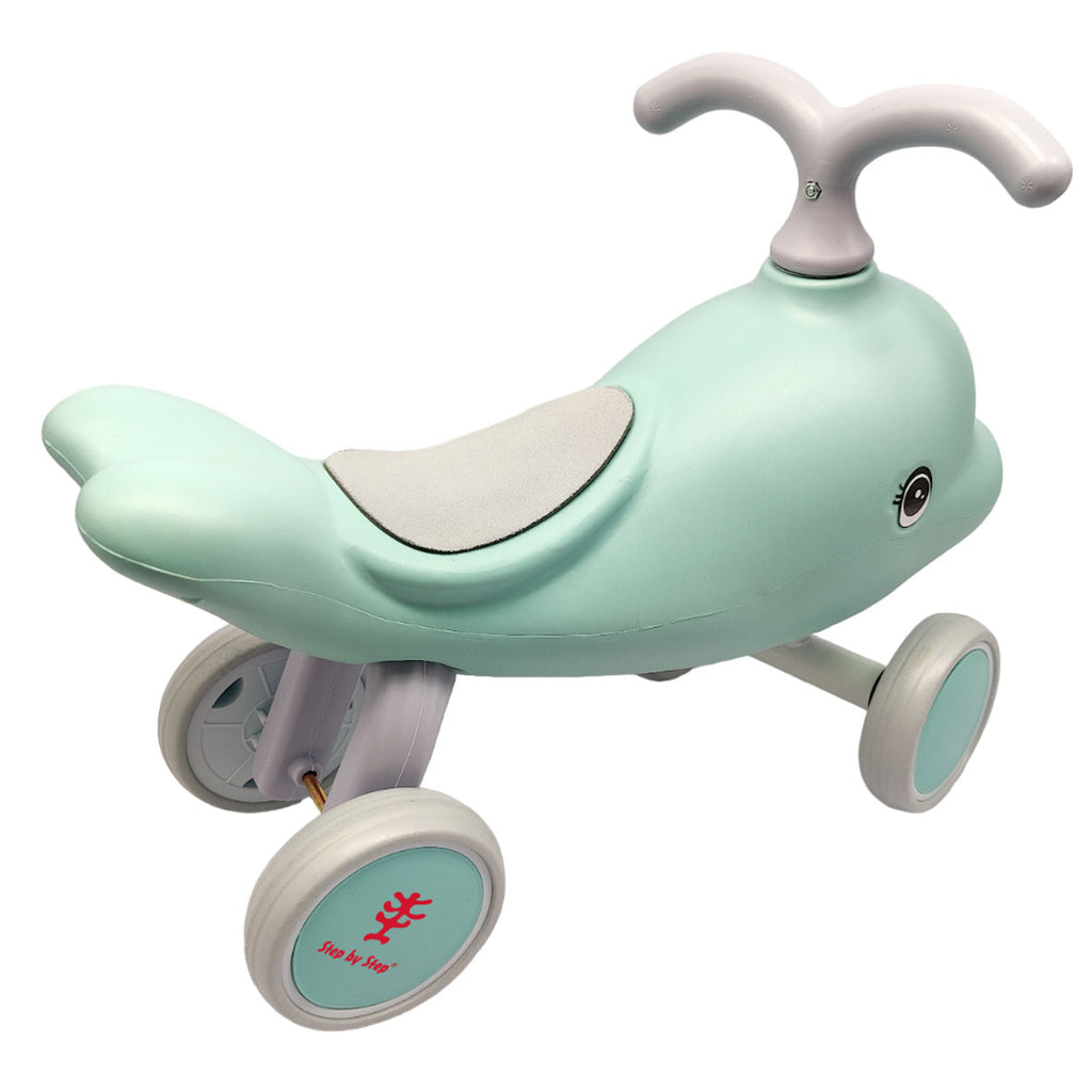 Blue Dolphin Ride-on Toy