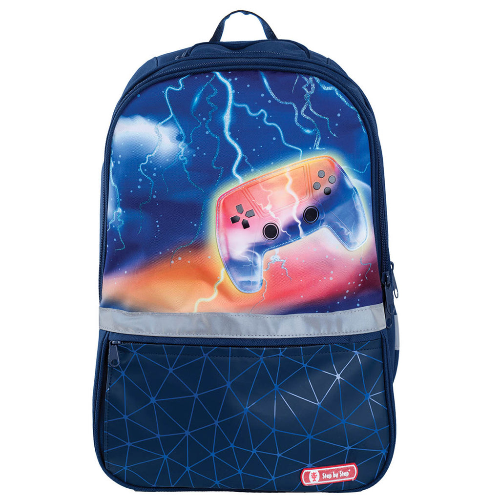 Lightning Video Game School Backpack For Boys