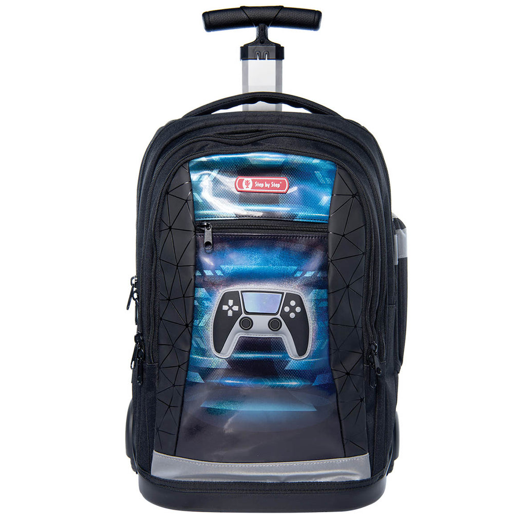 Video-Game Rolling School Bag for Boys