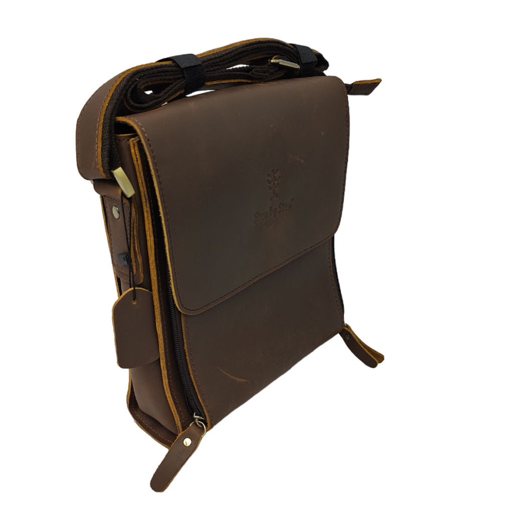 Step-by-Step Leather Sling Backpack