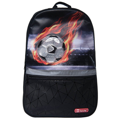 Fire-Ball School Backpack For Boys