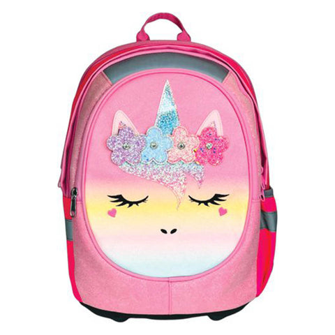 Unicorn Hard Shell School Backpack for Girls